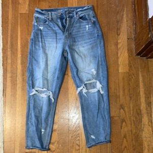 American Eagle Mom Jeans 00 Extra Short